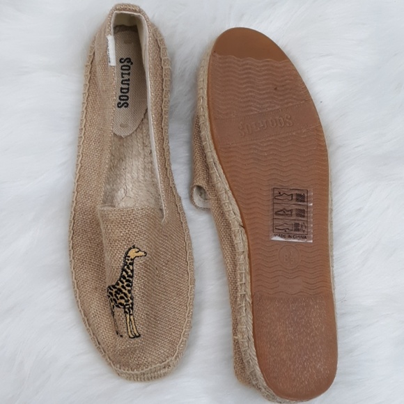 ANTHRO Soludos Giraffee slip on shoes 8.5 7.5 8 - Picture 2 of 3